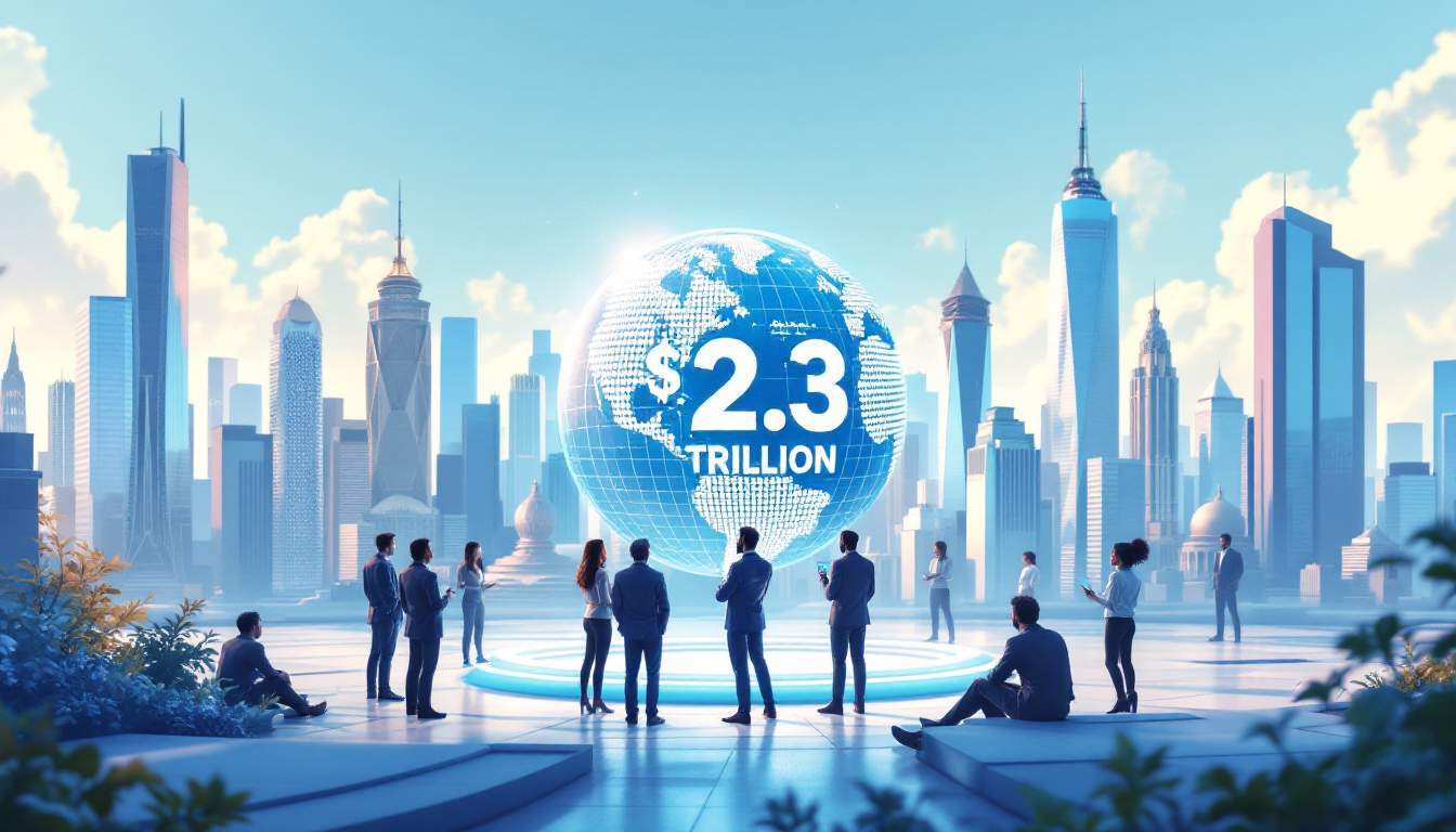 El Auge de las Criptomonedas en América del Norte: $2.3 Billones y en Crecimiento