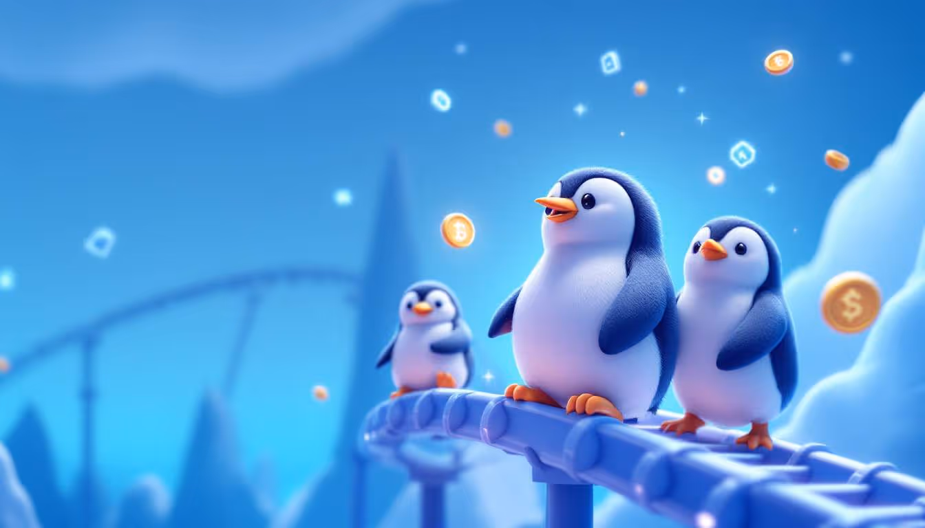 Pudgy Penguins: La montaña rusa de los activos criptográficos y las tendencias de nómina