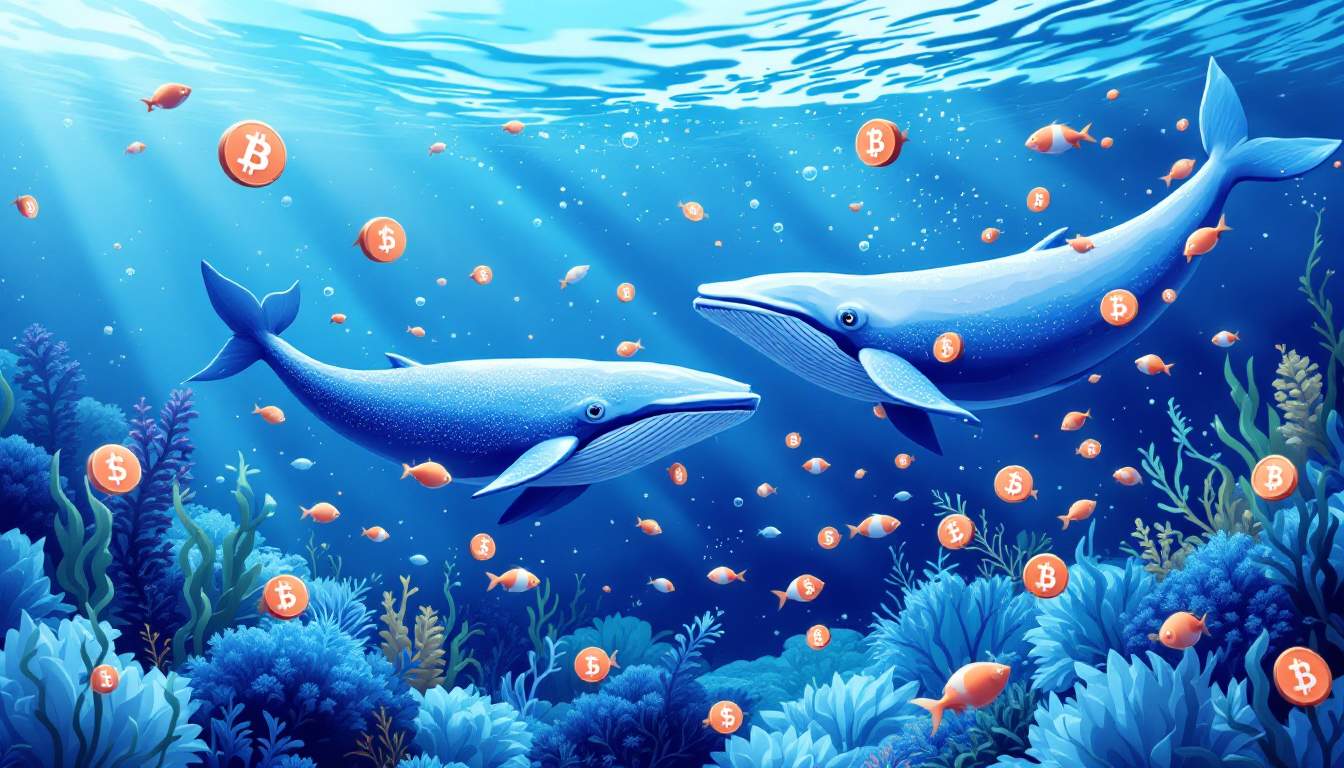 Whale Activity's Ripple Effect on Cryptocurrency Prices