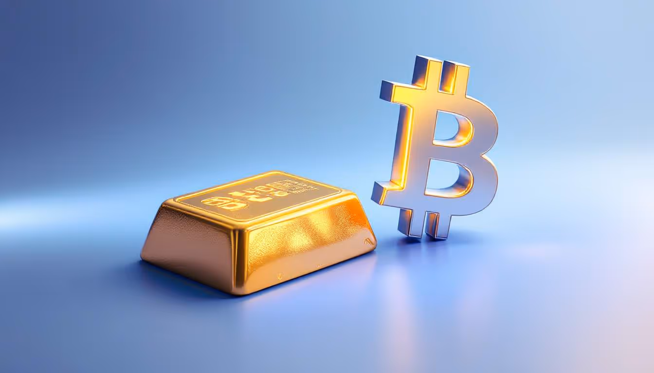 Bitcoin vs. Oro: ¿Cuál es el Verdadero Refugio Seguro?
