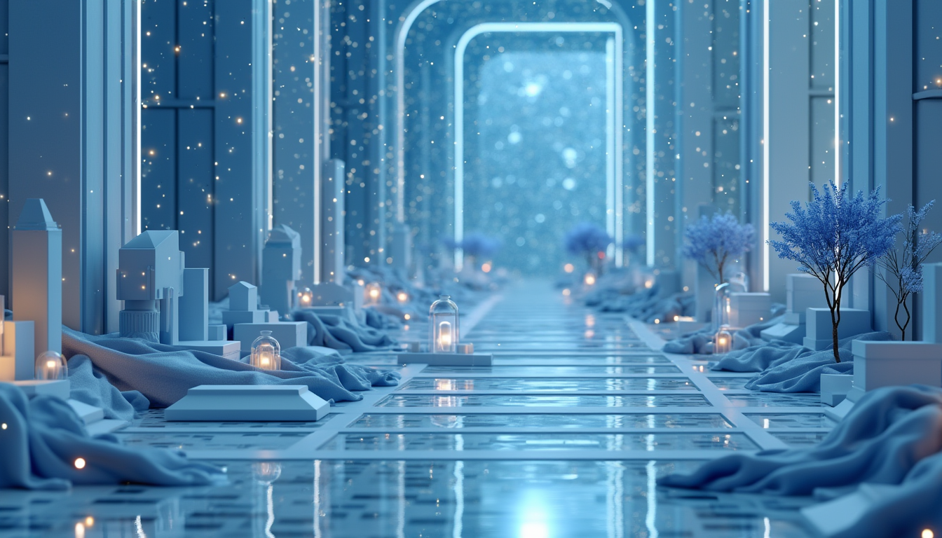 3D illustration depicting Bitcoin treasury companies in a futuristic cityscape with soft lighting.