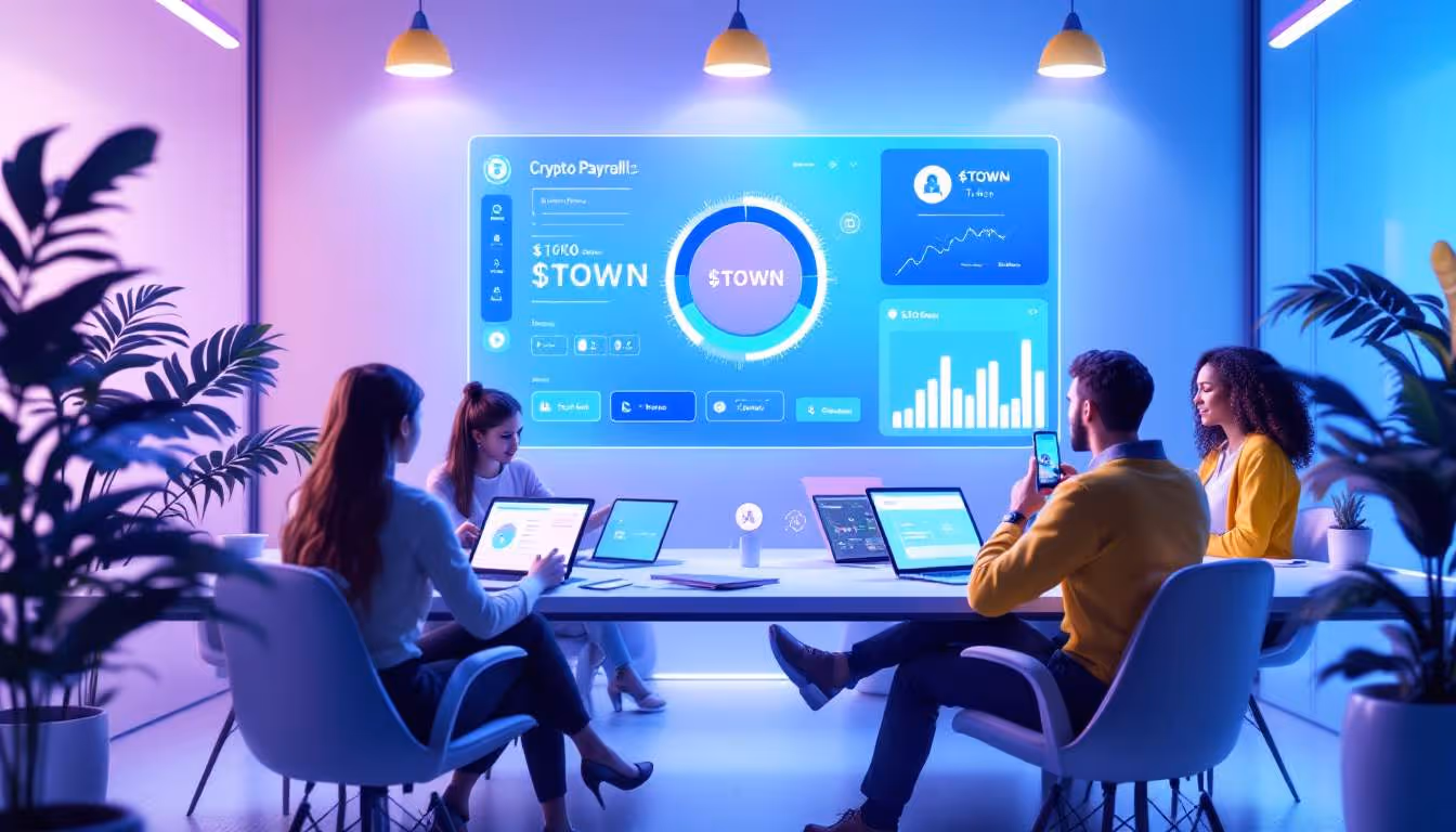 $TOWN Token: Cómo las Startups Adoptan Soluciones de Nómina Cripto