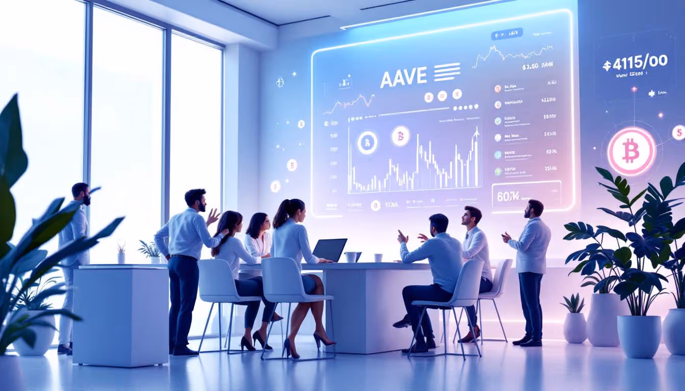 Desglosando los movimientos de precio de AAVE: Pros y contras para soluciones de nómina cripto