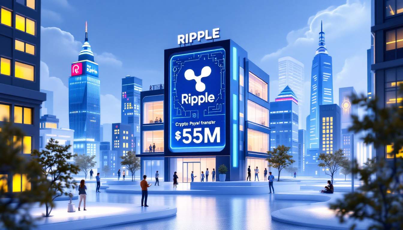 ¿Qué Podría Indicar la Transferencia Interna de $55M de Ripple para el Mercado de Criptomonedas?