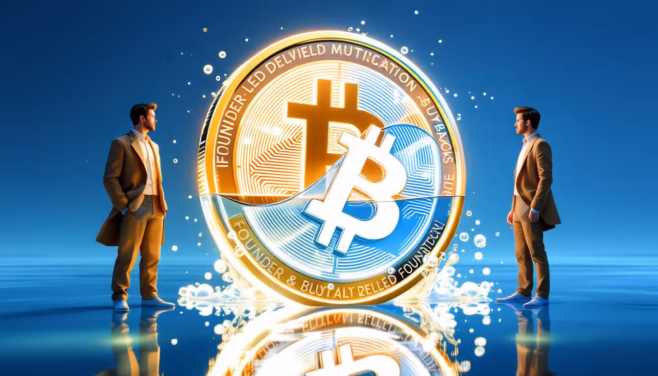 La Dualidad de las Recompras de Fundadores en Cripto