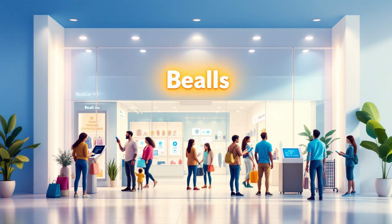 ¿Cómo se está adaptando Bealls a los pagos con criptomonedas?