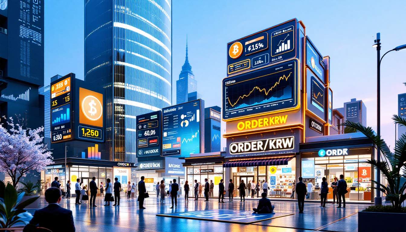 LISTADO DE ORDER/KRW: Un Paso Hacia la Adopción Global de Criptomonedas