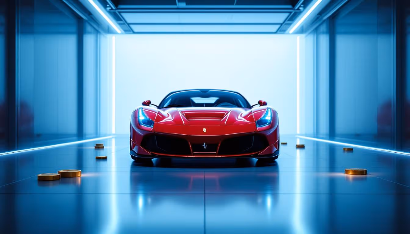 Ferrari se lanza a las criptomonedas