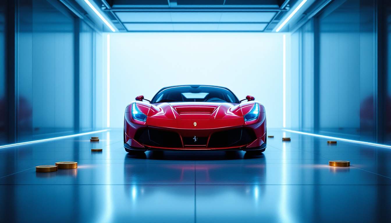 Ferrari se lanza a las criptomonedas