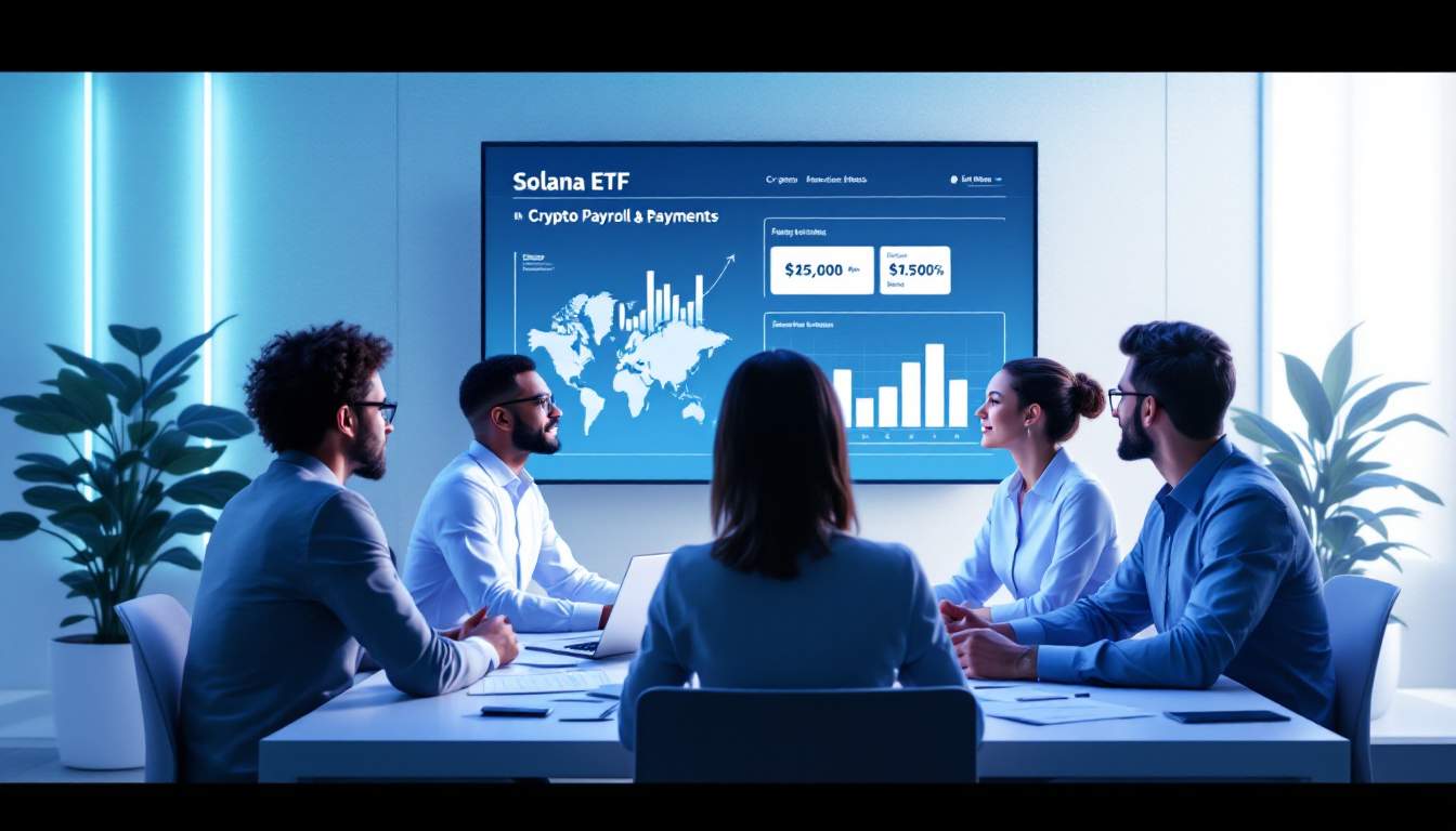 Nómina y Pagos Cripto: Lecciones del Viaje de VanEck con el ETF de Solana al Contado