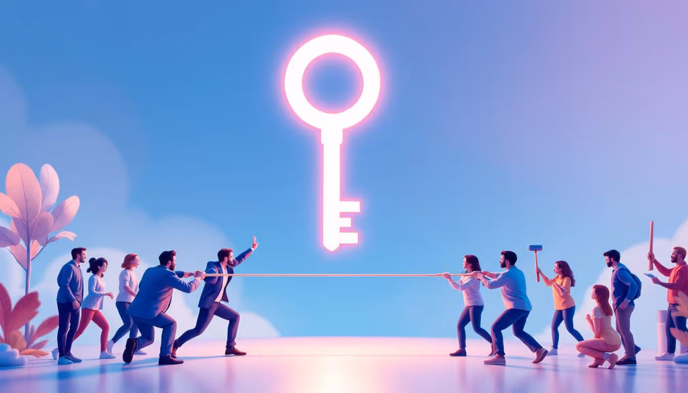La lucha de poder: Control centralizado en la gobernanza de blockchain