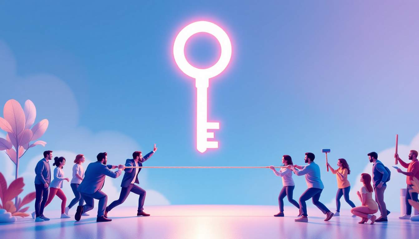 La lucha de poder: Control centralizado en la gobernanza de blockchain