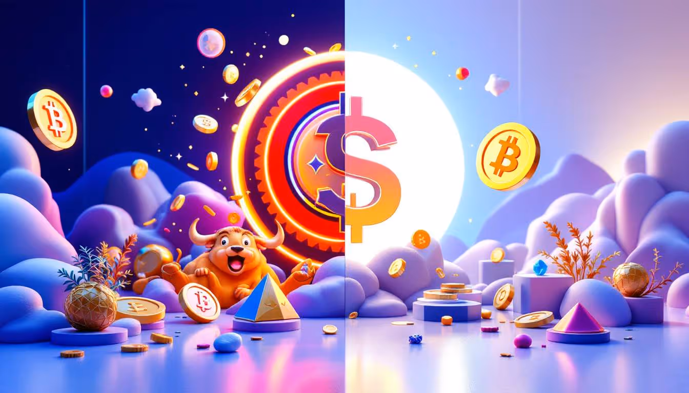 Navegando el paisaje cripto: Monedas meme vs Tokens establecidos