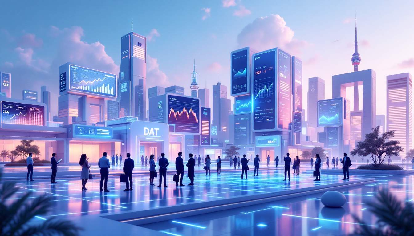 ¿Qué Significa la Caída de las Acciones de DAT para el Futuro de la Banca Cripto?