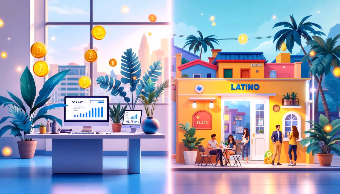 Nómina Cripto: Comparando EE. UU. y América Latina