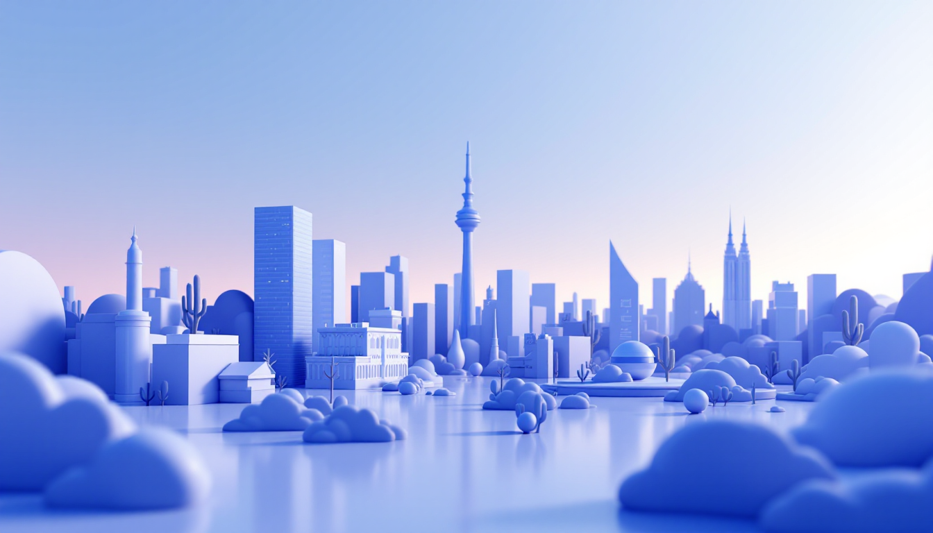 A 3D illustration depicting Robinhood's Q3 2025 earnings, highlighting a crypto revenue shortfall.