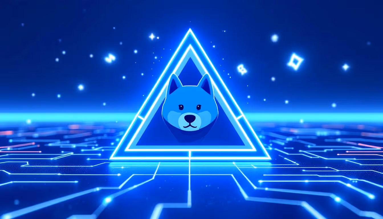 ¿Qué es un triángulo simétrico y qué implicaciones tiene para Dogecoin?