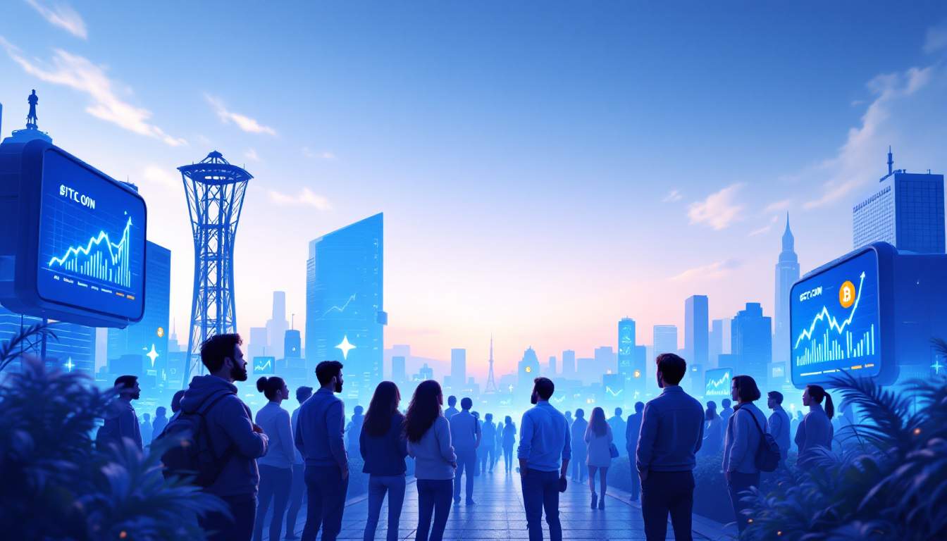 What does Bitcoin's social sentiment indicate?