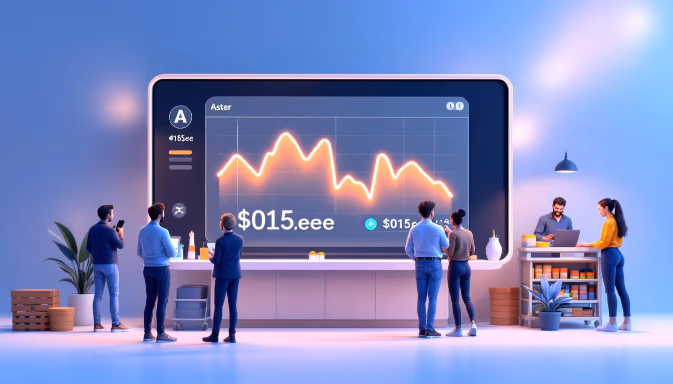 Dinámicas del Mercado de Aster: ¿Por qué la Caída del Precio y Qué Significa?