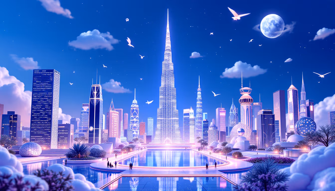 Desentrañando Números en las Sombras del Burj Khalifa