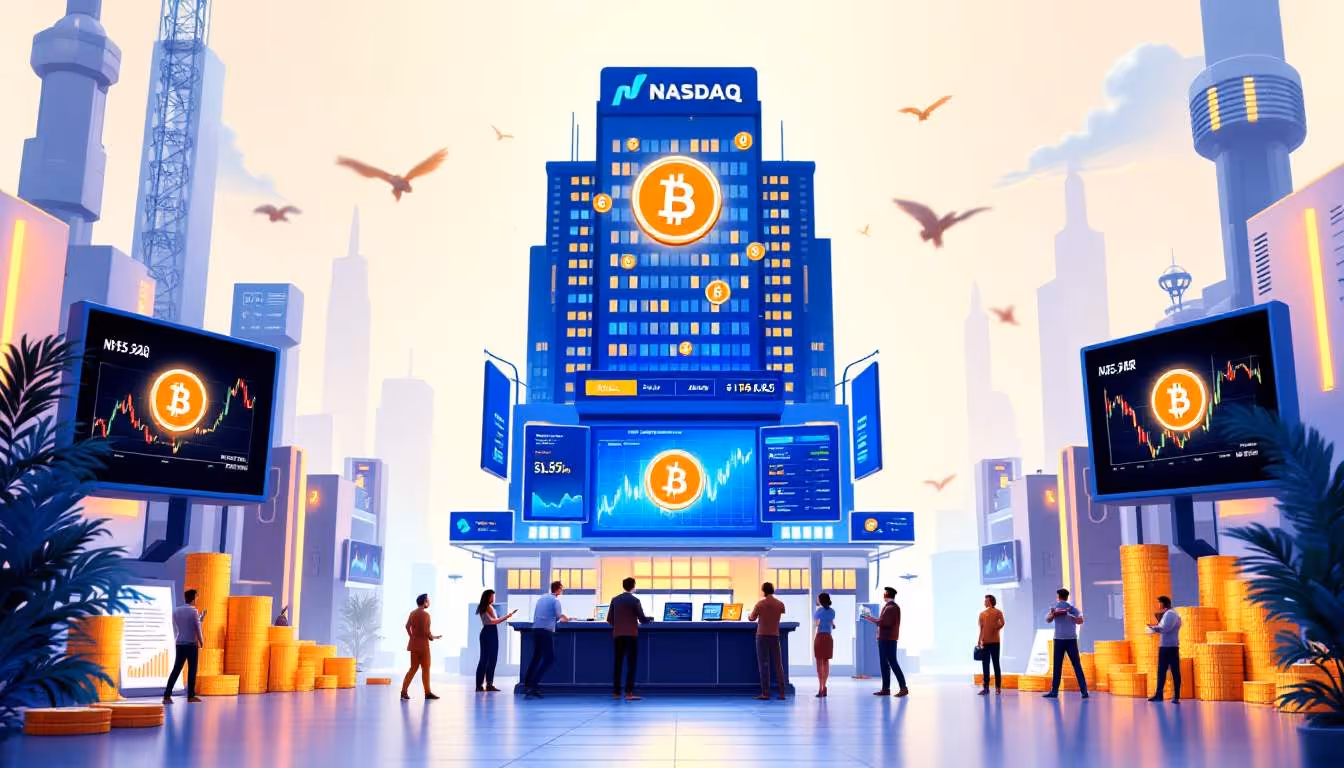 Nasdaq: Un Gran Movimiento para el Mercado de Opciones de Bitcoin