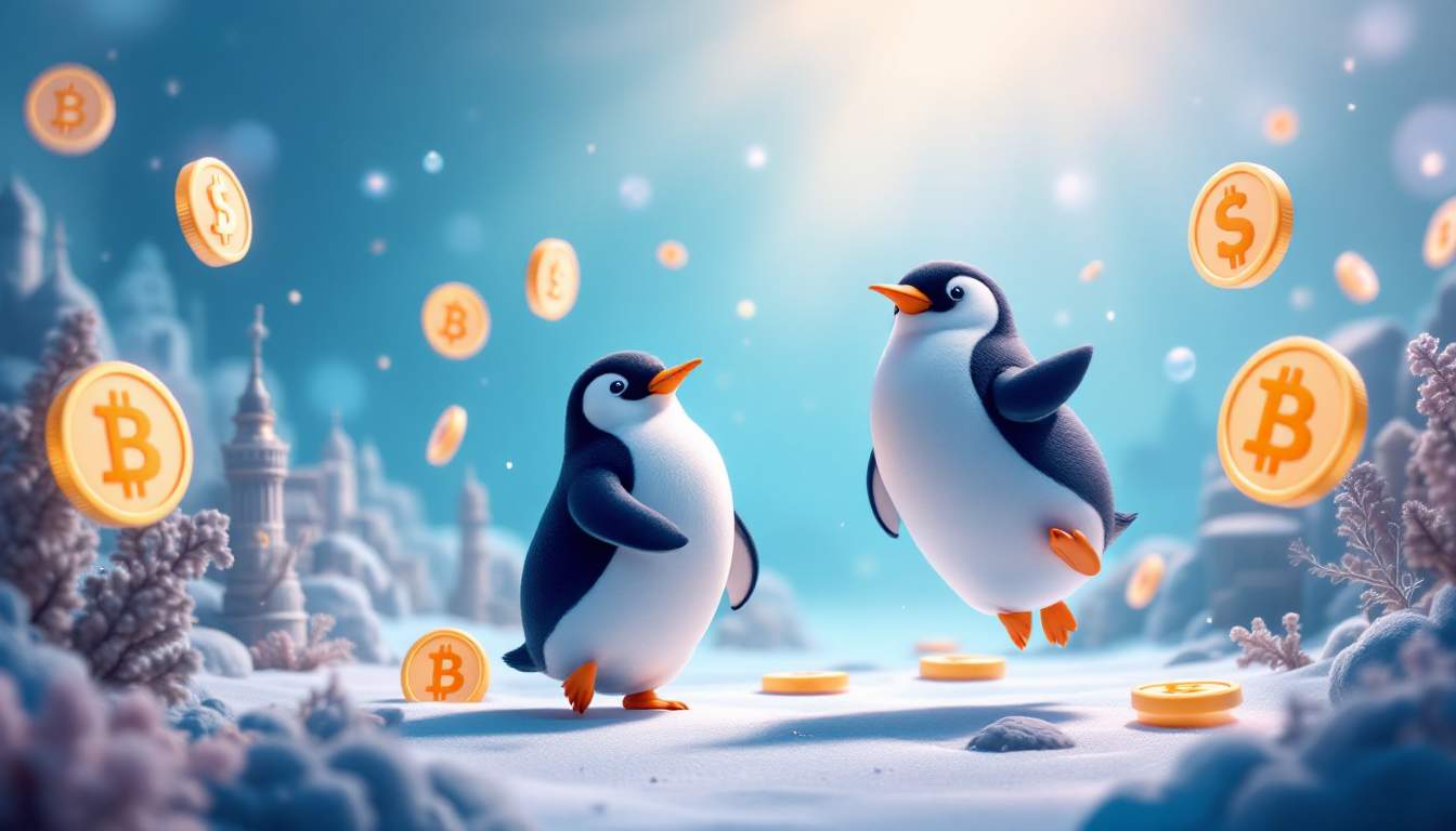 Pudgy Penguins: Un vistazo a los Memecoins y su Influencia en el Mercado