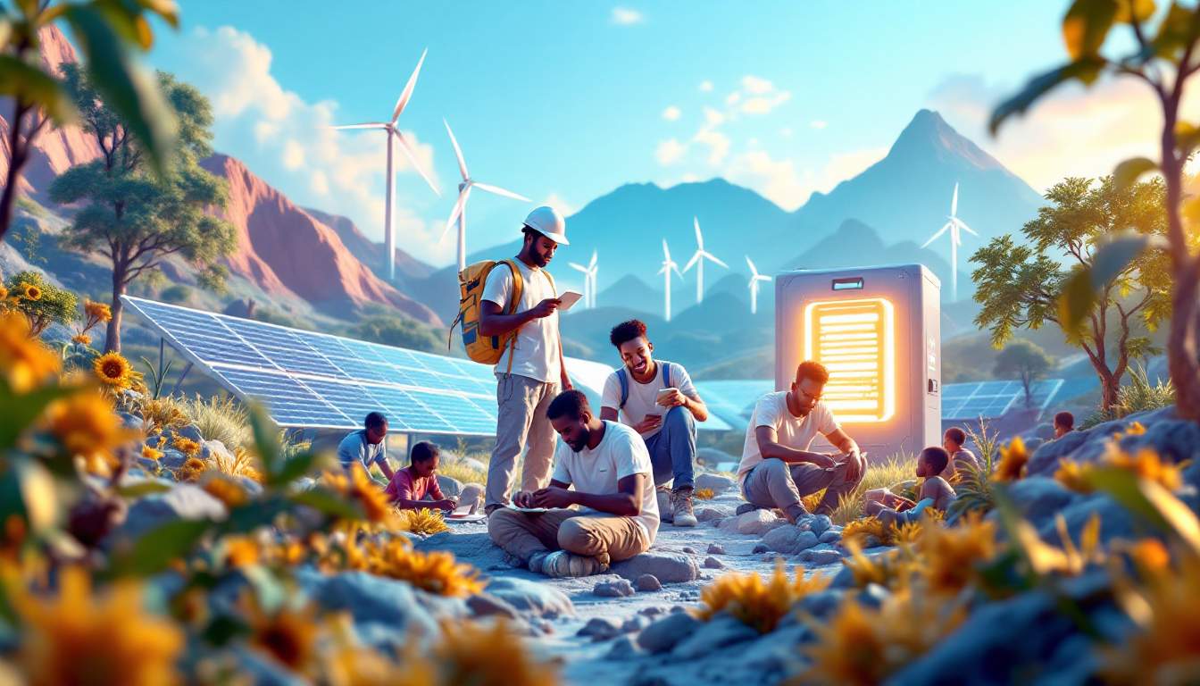 La Energía Renovable y la Minería Cripto en África: Un Nuevo Camino Económico