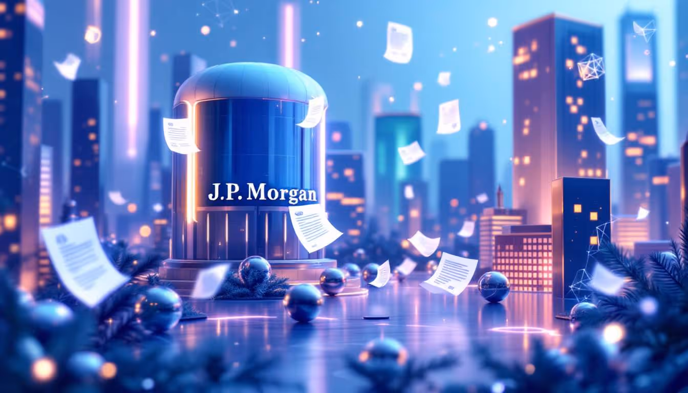 J.P. Morgan Revoluciona el Mercado: Emisión de Papel Comercial en Solana