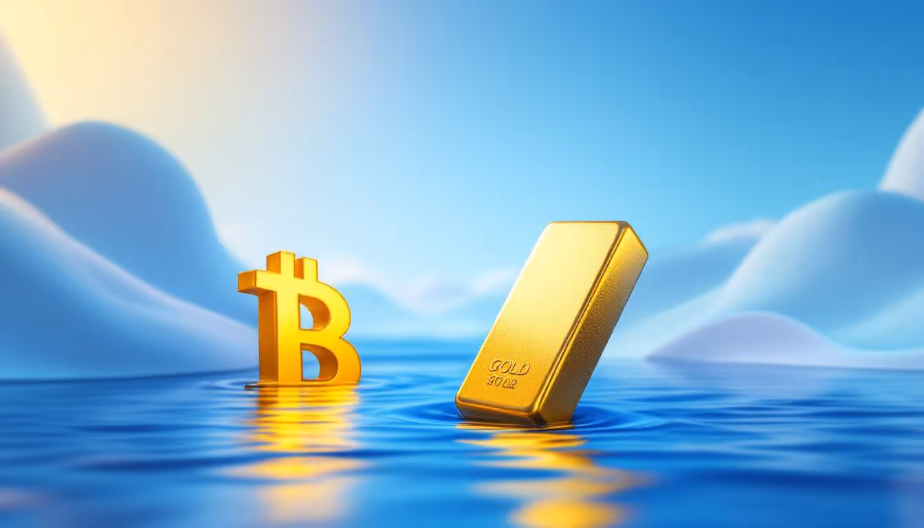 Ratio BTC/Oro: La Historia No Contada Detrás de Su Reciente Caída