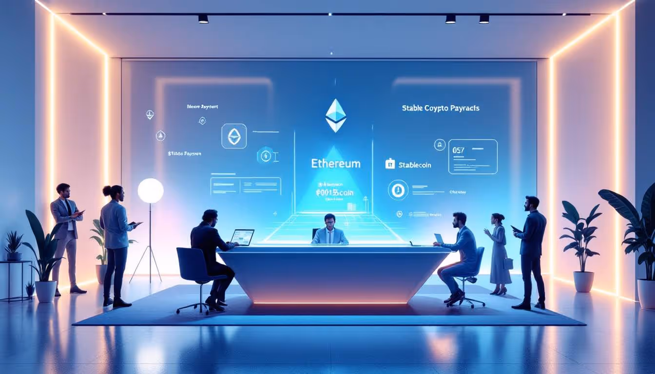 El ascenso de Ethereum: Nómina cripto y adopción institucional