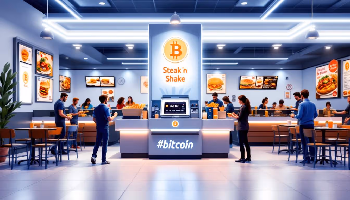 Bitcoin en Comida Rápida: La Audaz Jugada de Steak 'n Shake