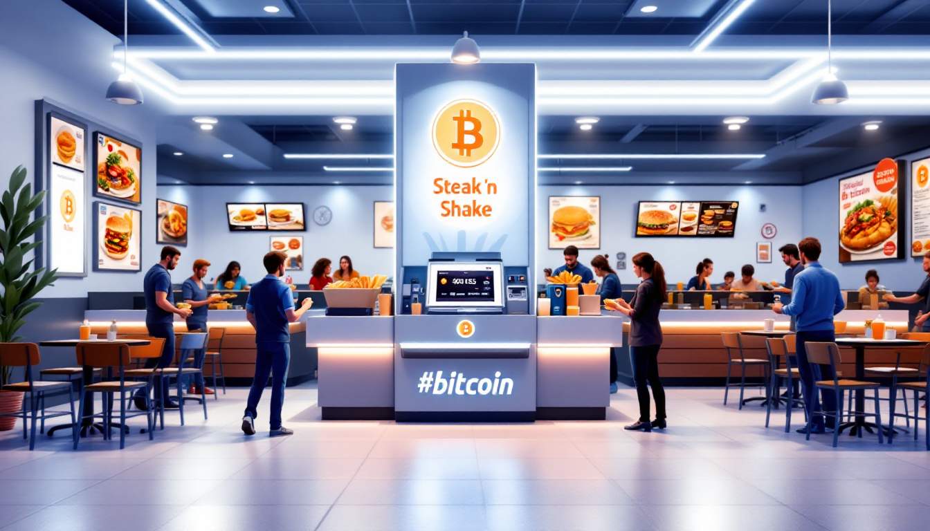 Bitcoin in Fast Food: Steak 'n Shake’s Bold Move to Change Payments