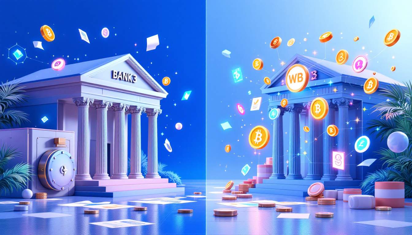 Traditional Banks vs. Web3 Banking: The Shift Towards Cryptocurrency