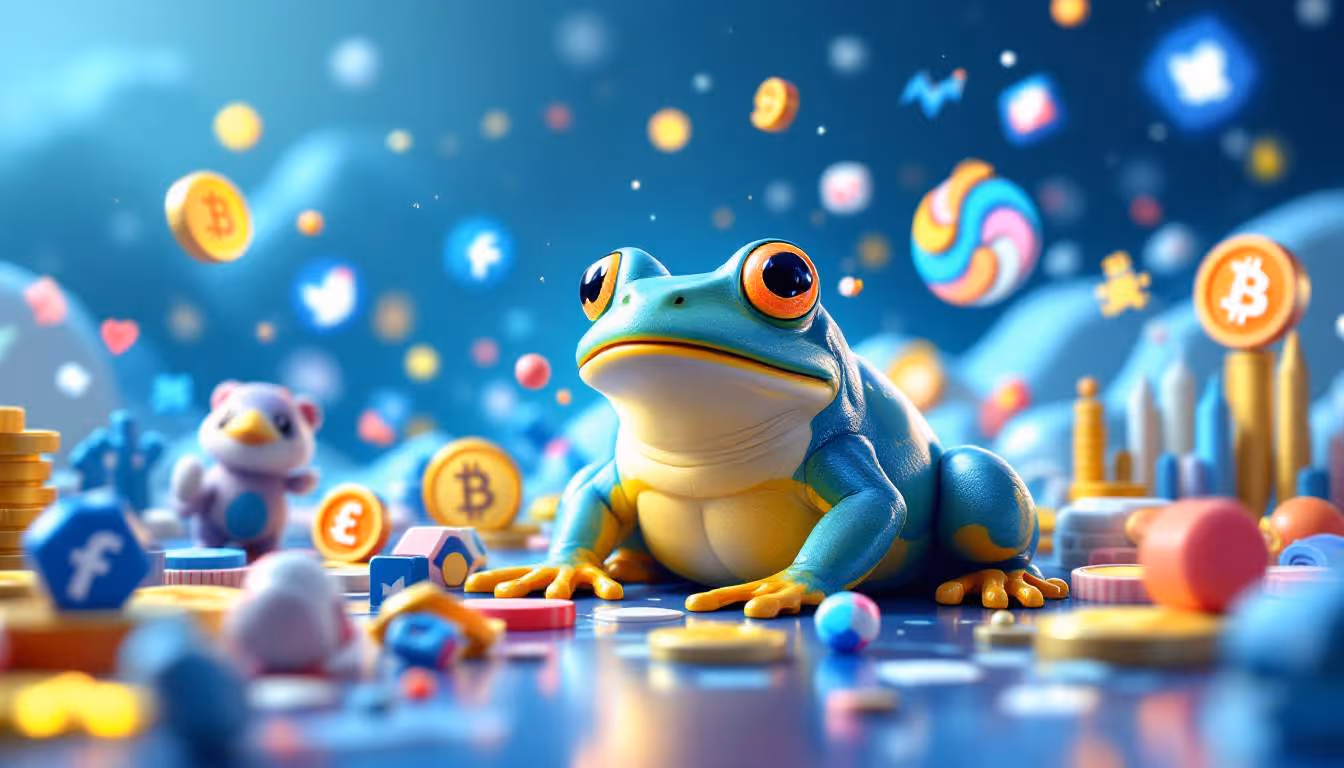 Cómo las Redes Sociales Impulsan la Locura de los Meme Coins: El Ascenso de PEPE