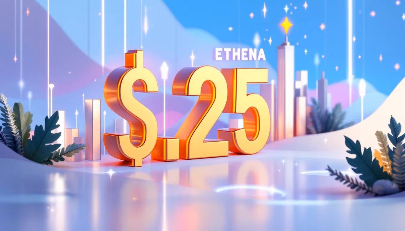 ¿Se acerca una ruptura de $0.25 para Ethena?