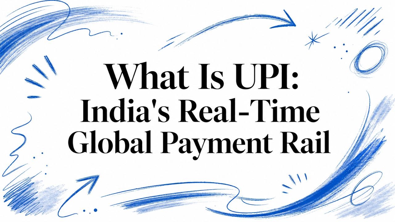 What Is UPI: India's Real-Time Global Payment Rail