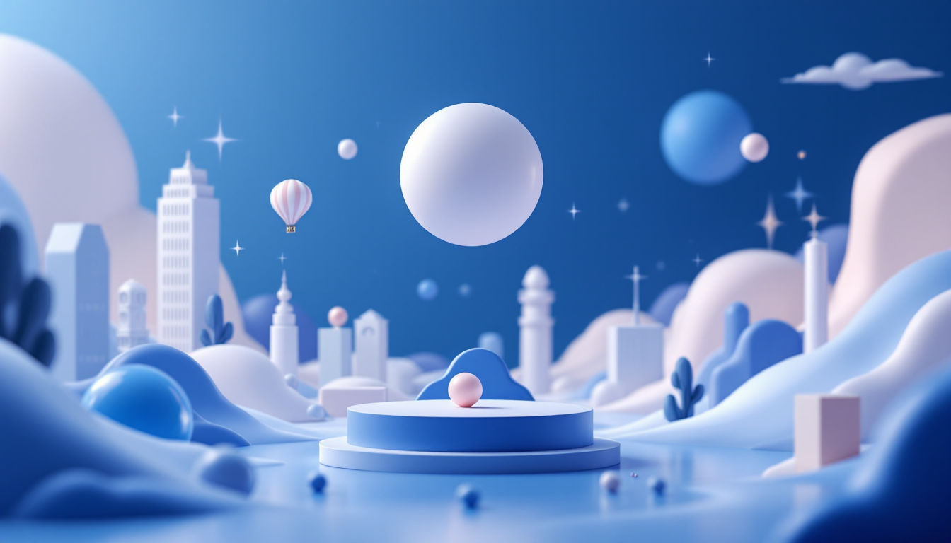 A 3D illustration of MEXC leaving the Netherlands with a blue and white gradient background.