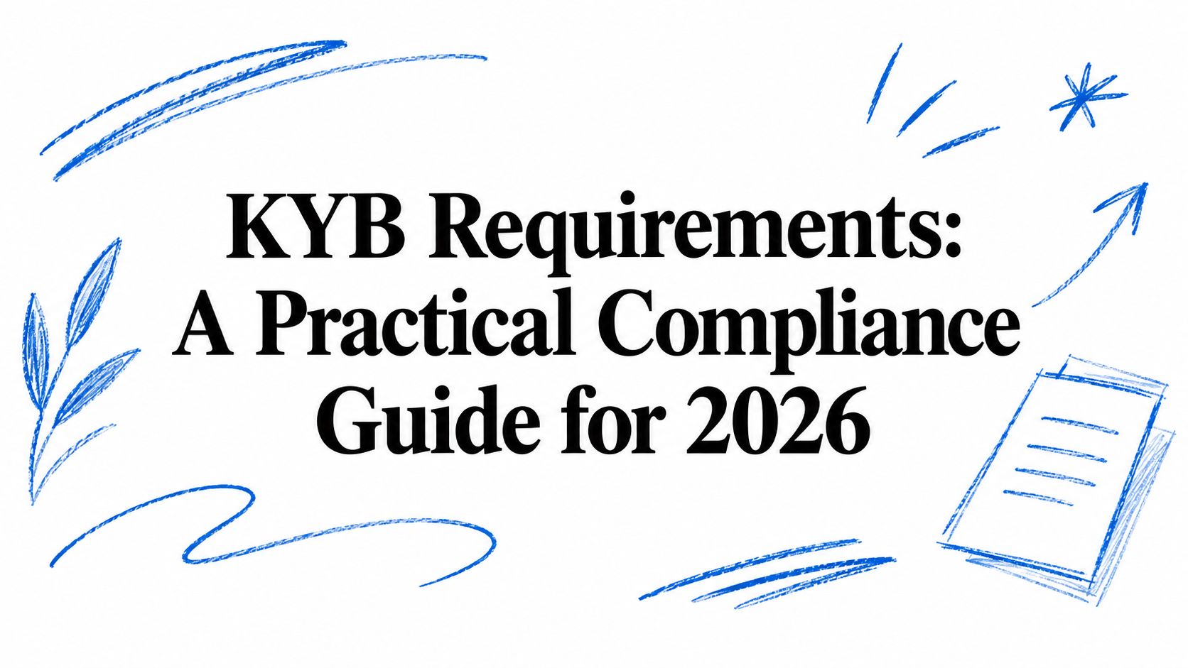 KYB Requirements: A Practical Compliance Guide for 2026
