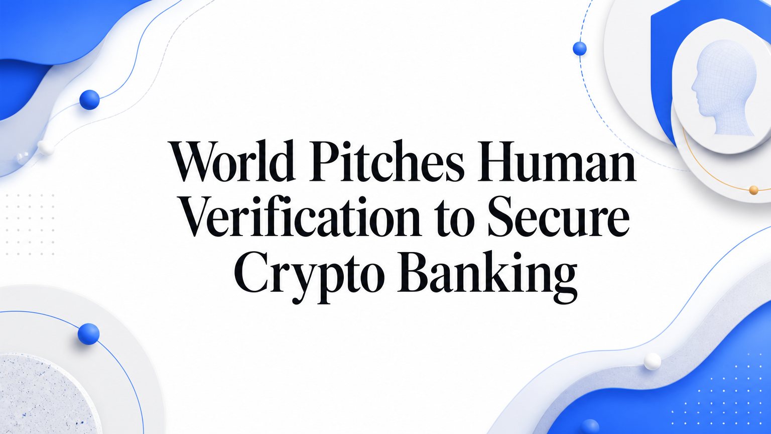 World Pitches Human Verification to Secure Crypto Banking