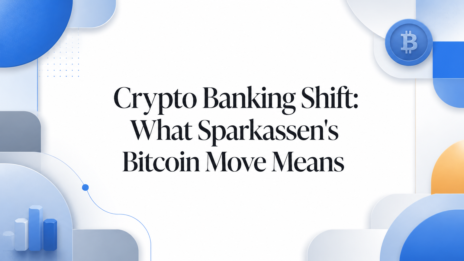 Crypto Banking Shift: What Sparkassen's Bitcoin Move Means