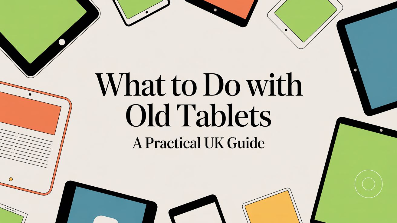 What to Do with Old Tablets A Practical UK Guide