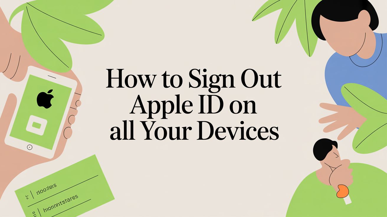 How to Sign Out Apple ID on All Your Devices
