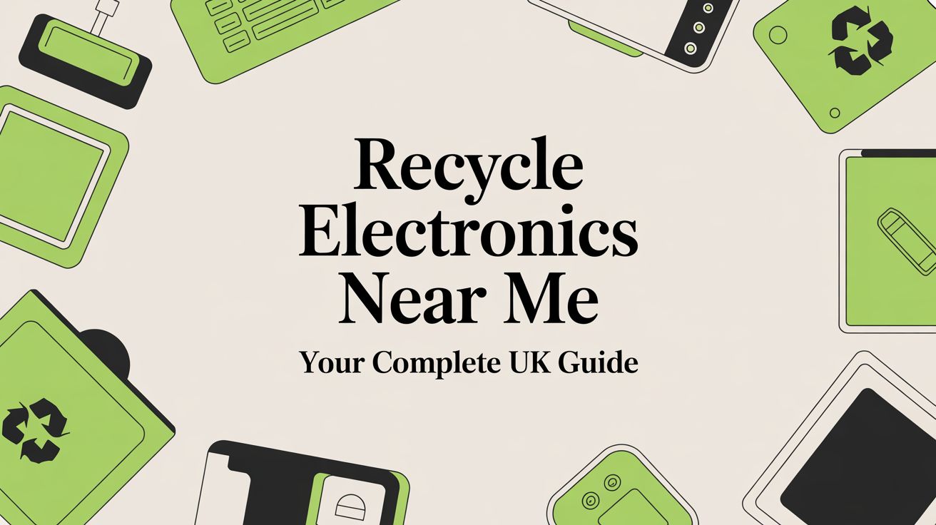 Recycle Electronics Near Me Your Complete UK Guide