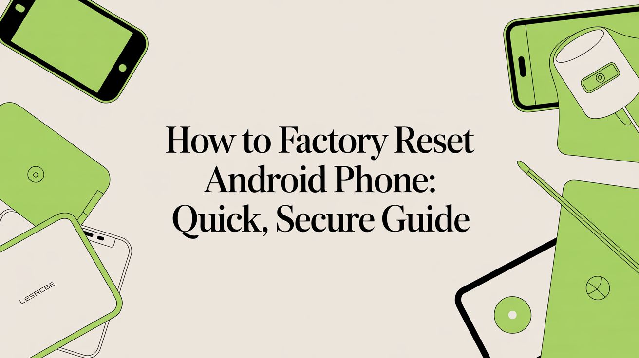 How to factory reset android phone: Quick, secure guide