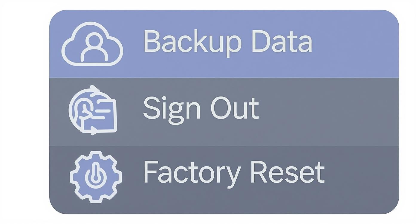 Infographic about best place to sell my phone