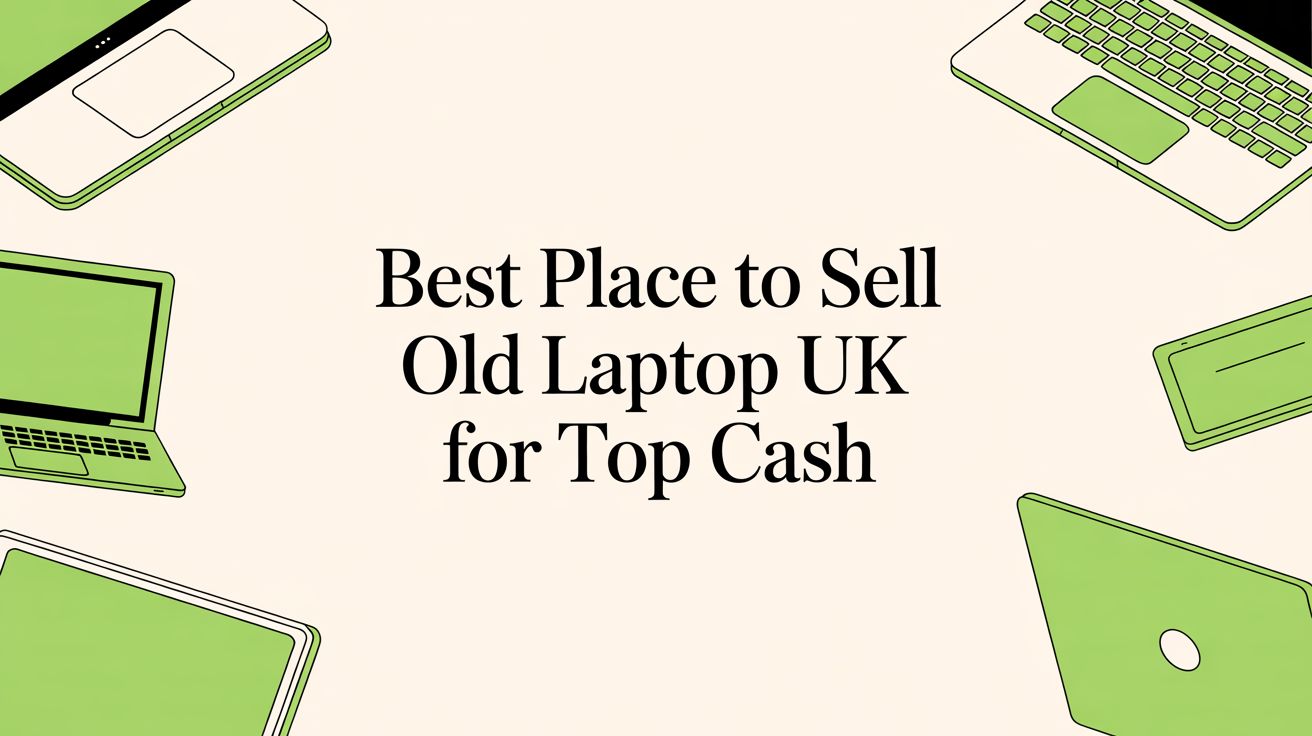 Best Place to Sell Old Laptop UK for Top Cash
