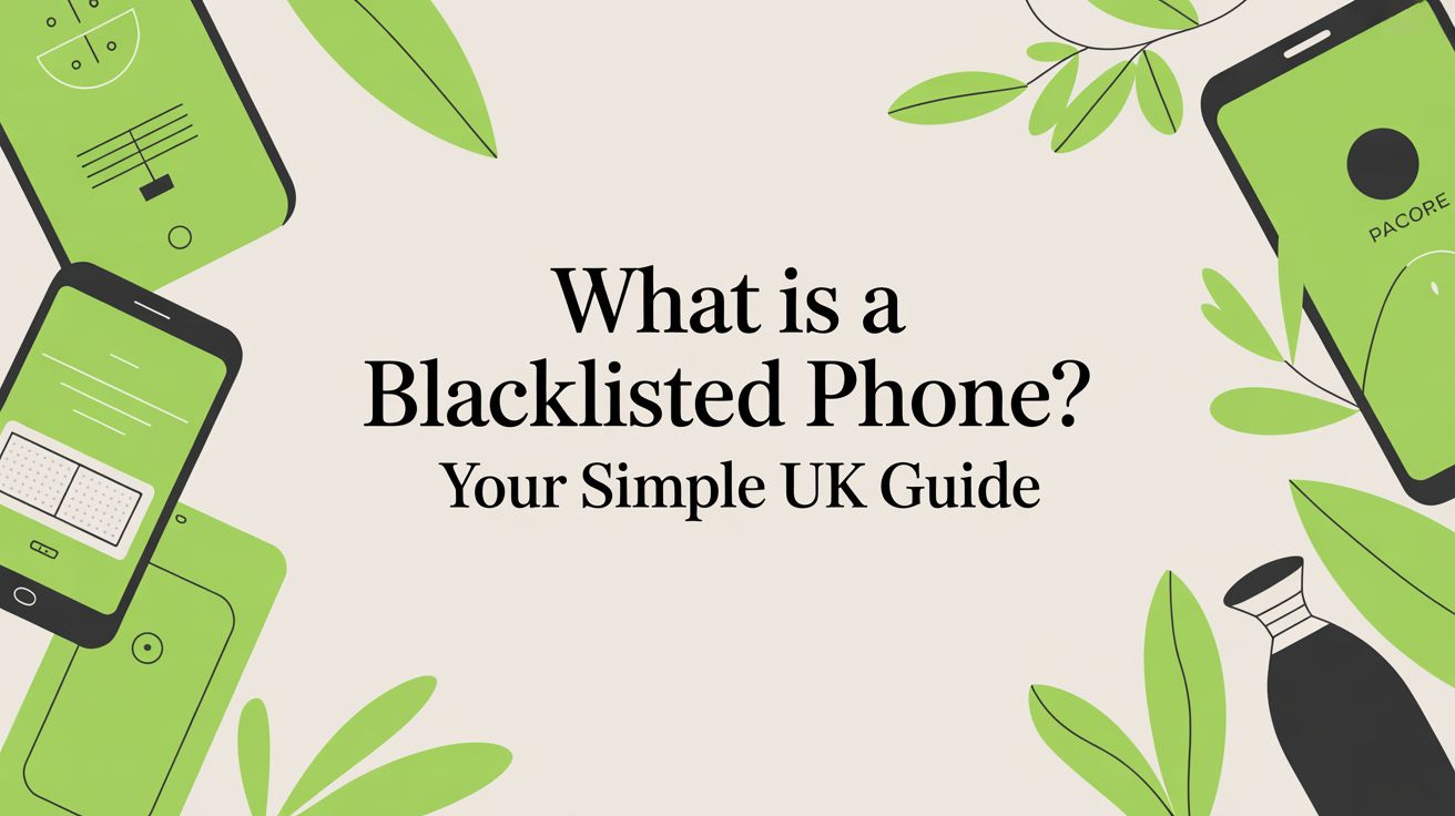 What Is a Blacklisted Phone? Your Simple UK Guide