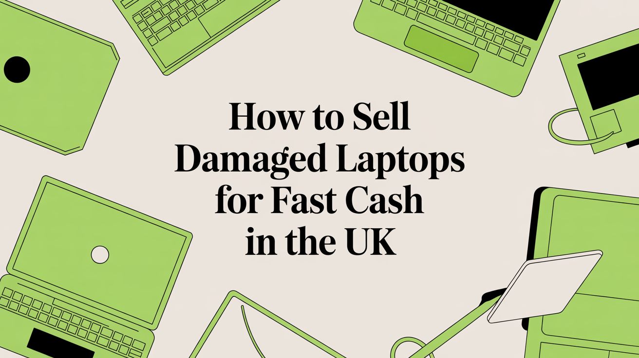 How to Sell Damaged Laptops for Fast Cash in the UK