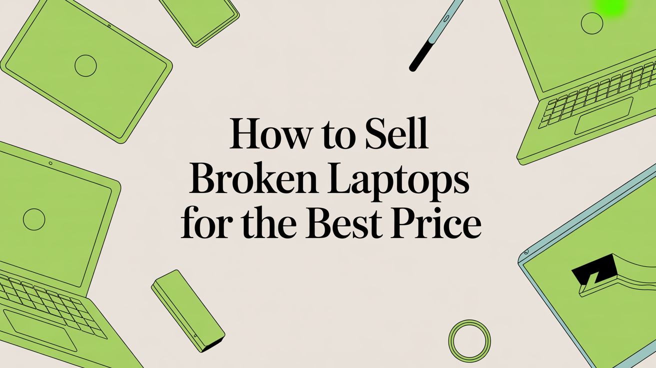 How to Sell Your Broken Laptop for the Best Price