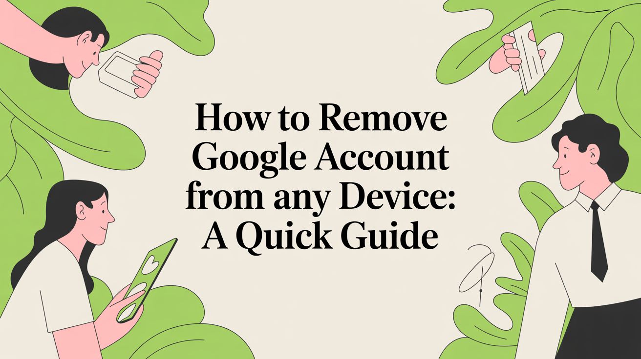 How to Remove Google Account from Any Device: A Quick Guide